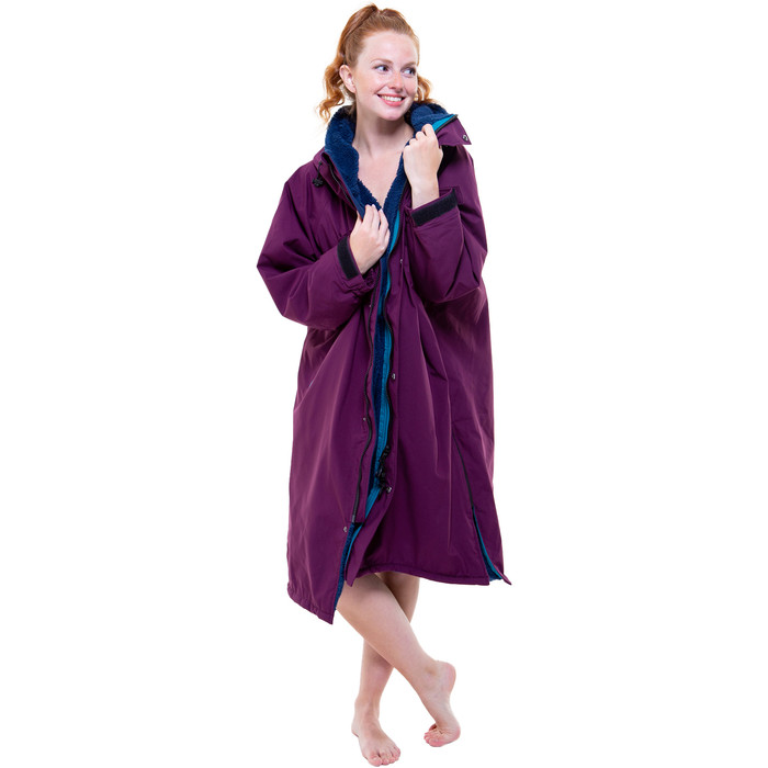 2024 Red Paddle Co Pro Evo Long Sleeve Changing Robe 002009006 - Mulberry Wine